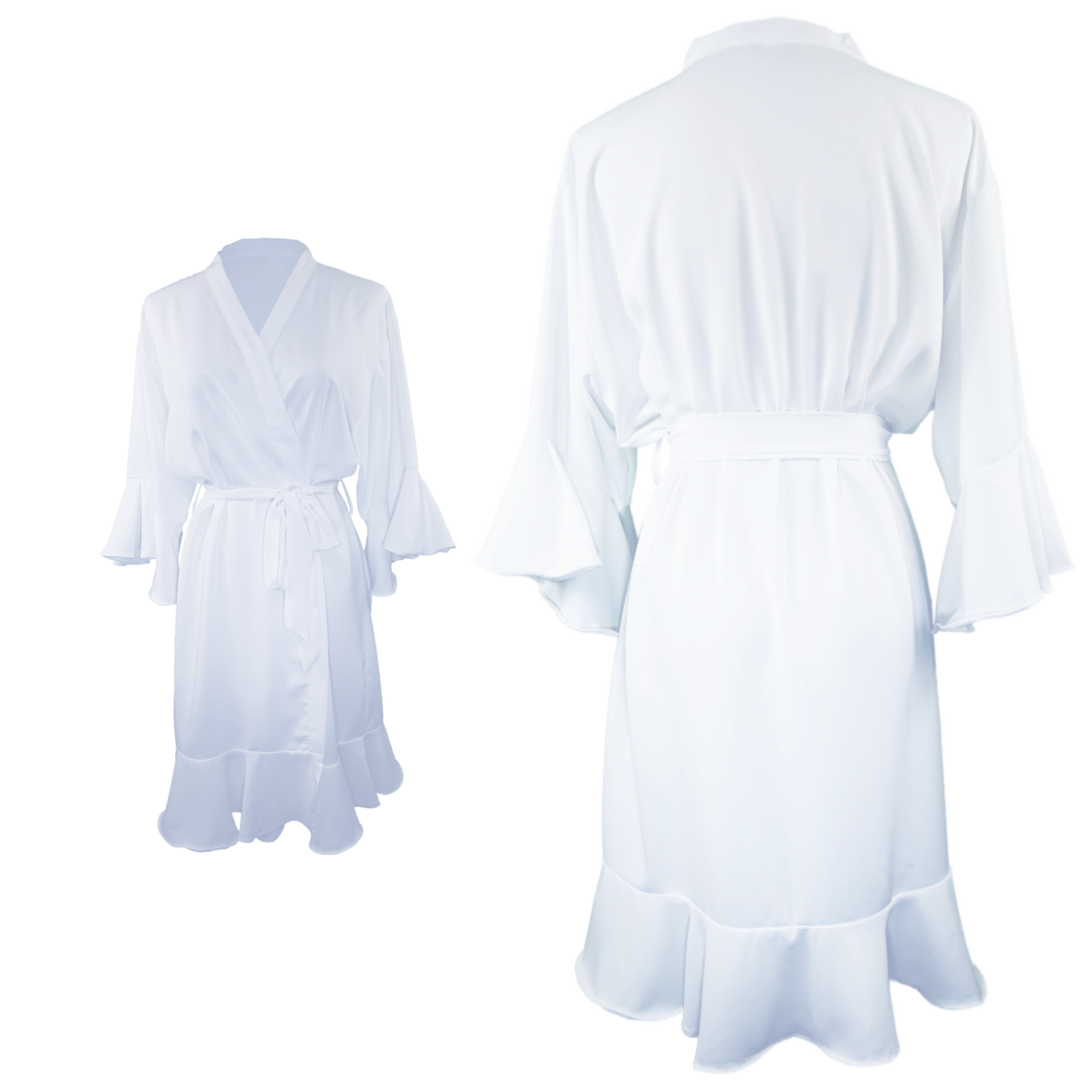 Ruffle Robe