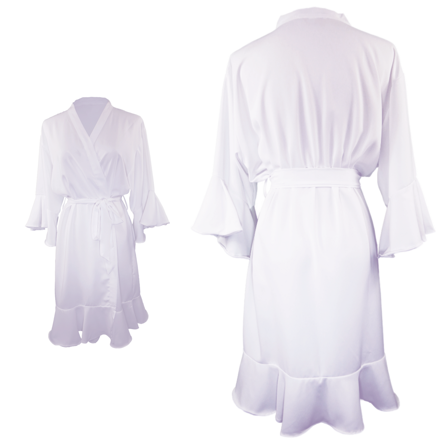 Ruffle Robe