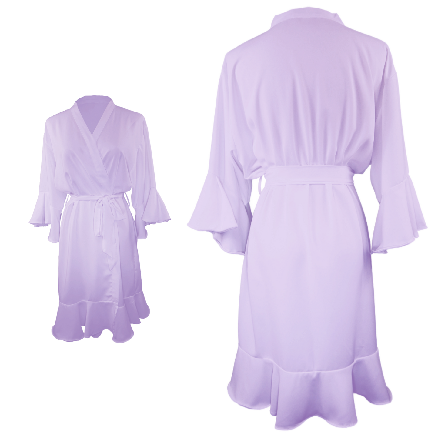 Ruffle Robe