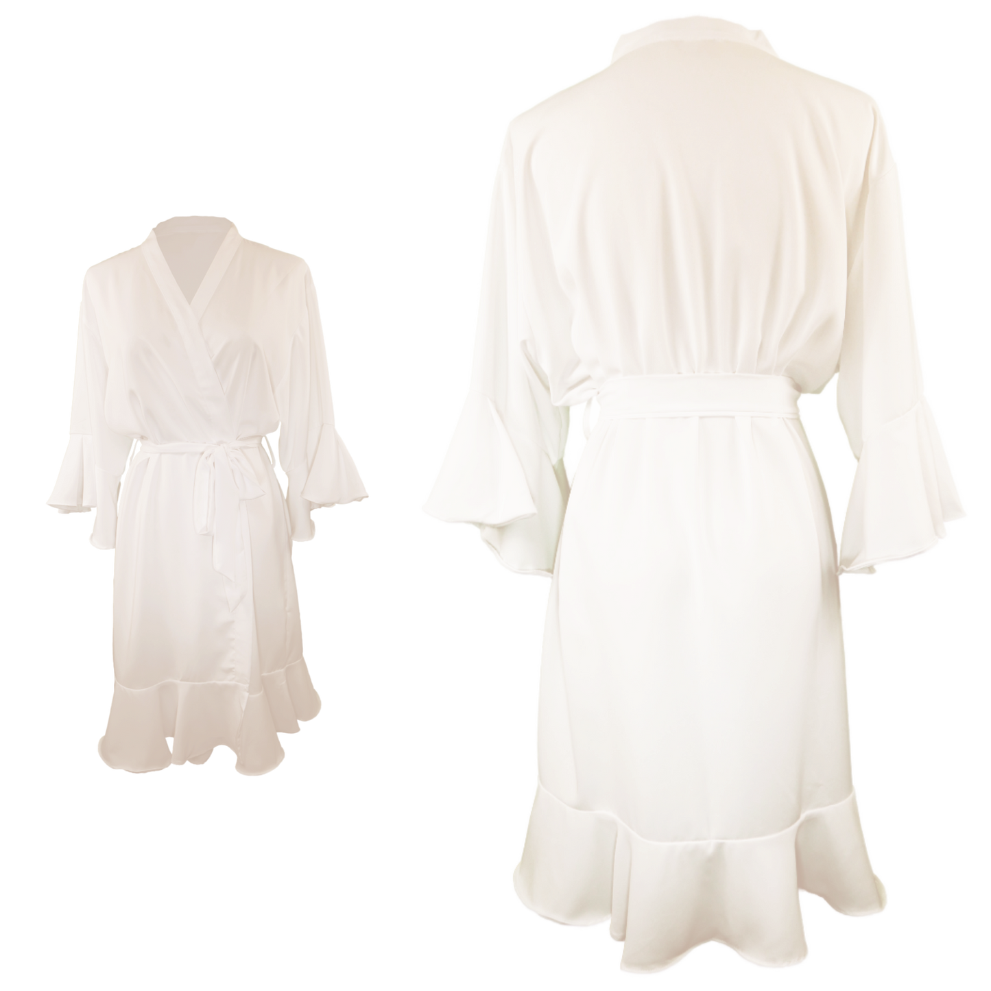 Ruffle Robe