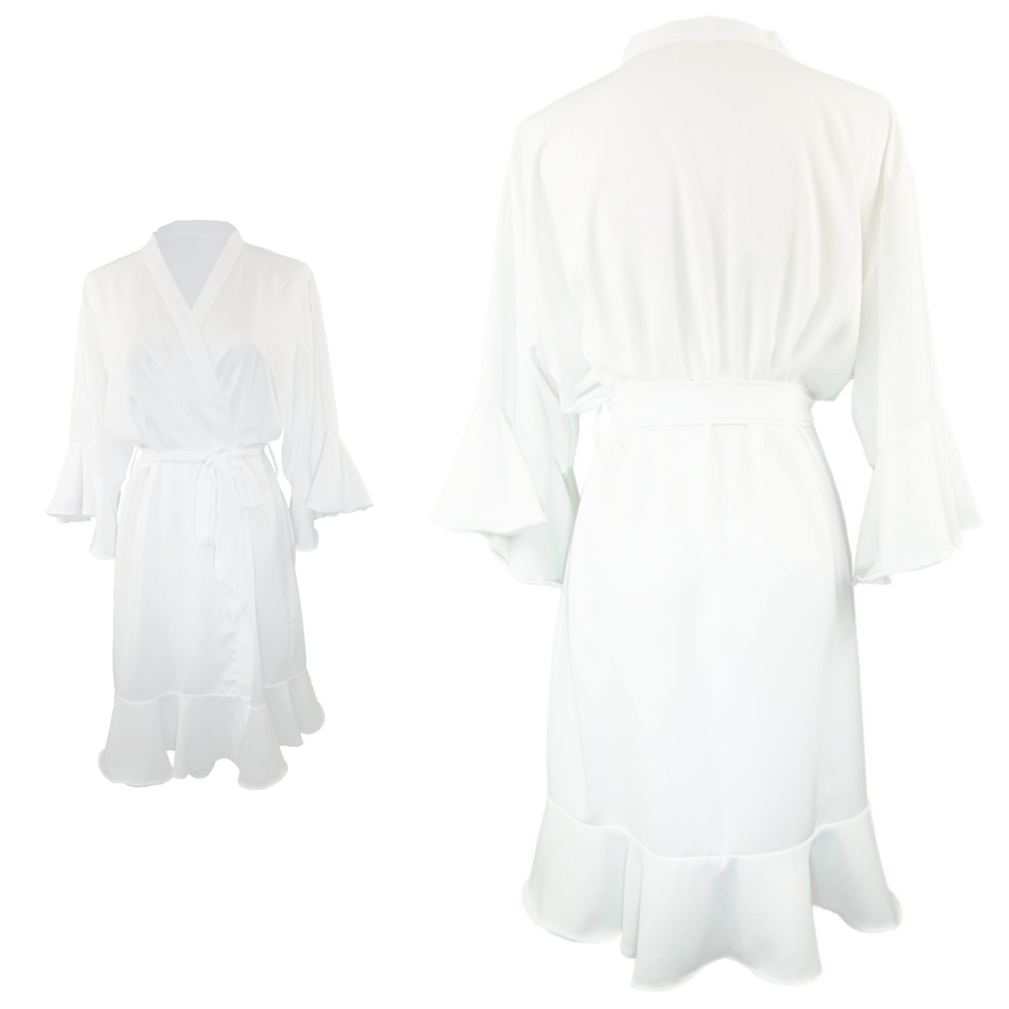 Ruffle Robe